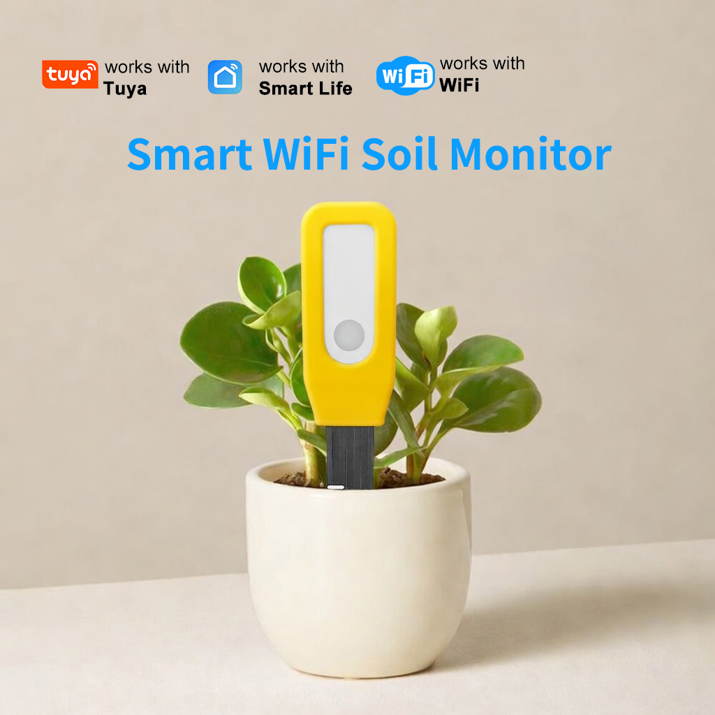 Smart Garden Furniture - WiFi Bodemmonitor Tuya Smart Temperatuur- en