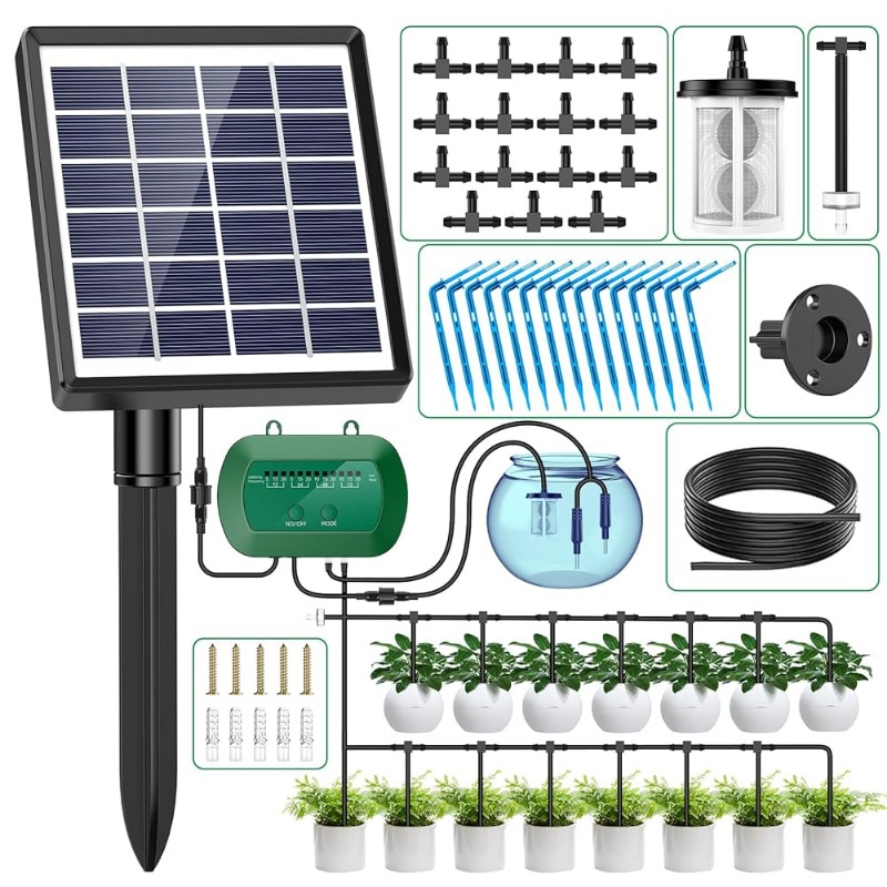 Smart Garden Water - Solar Intelligente Irrigatie Kit 6V 2W