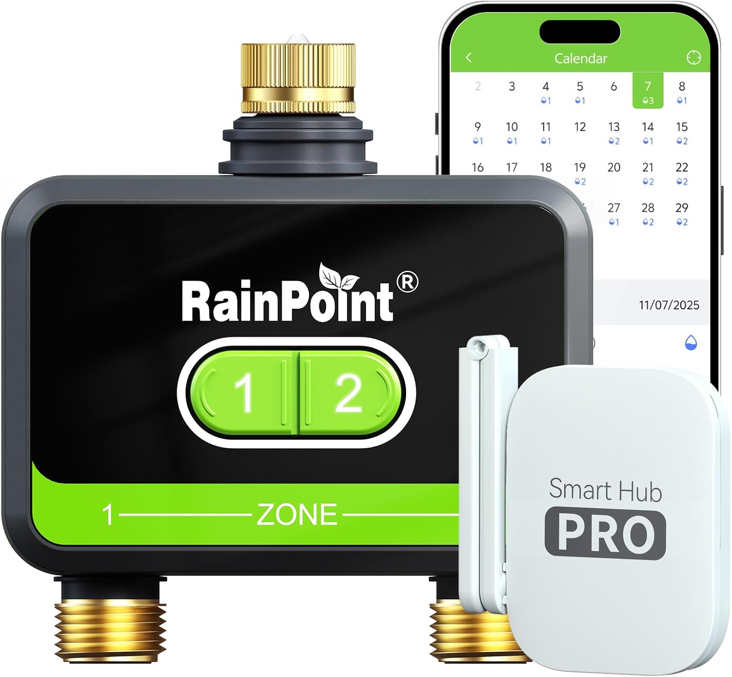 Smart Garden System - 2-Zone Smart WiFi Watertimer voor tuinslang