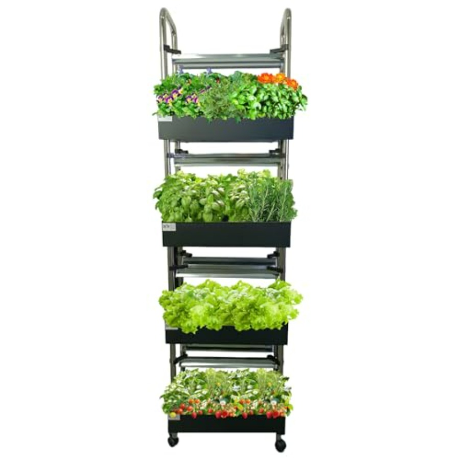 Smart Garden System - Indoor hydroponisch kweeksysteem: verticale tuin met
