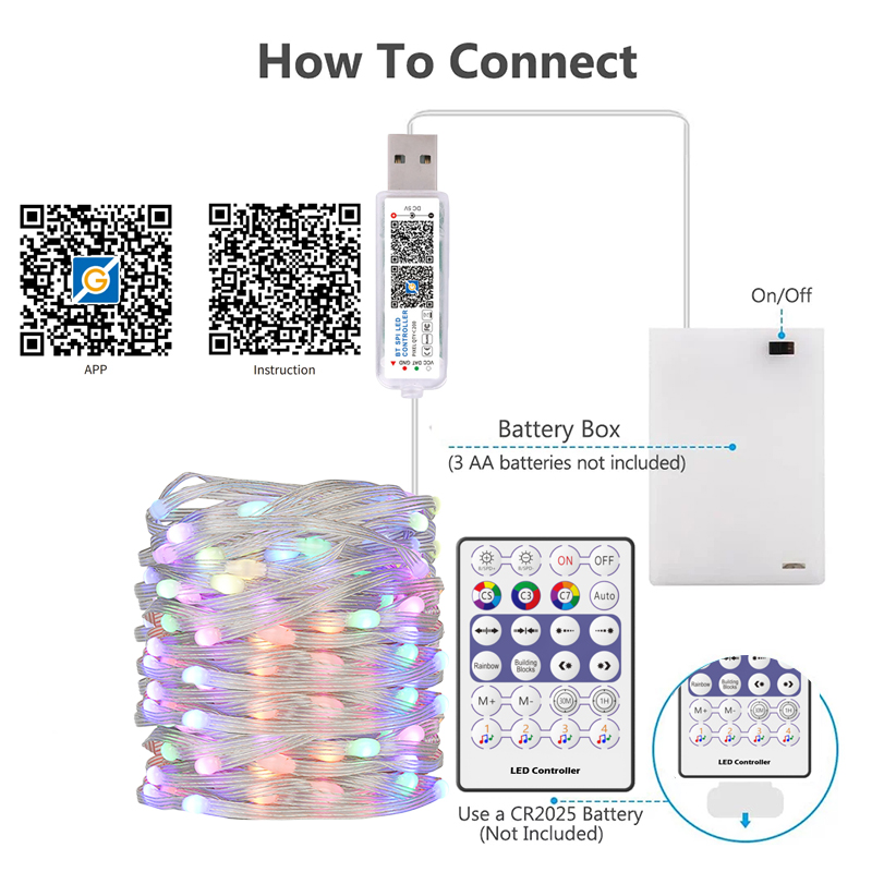 Ws2812b Fairy Light String 3aa - Smart Garden Water recensie en prijs