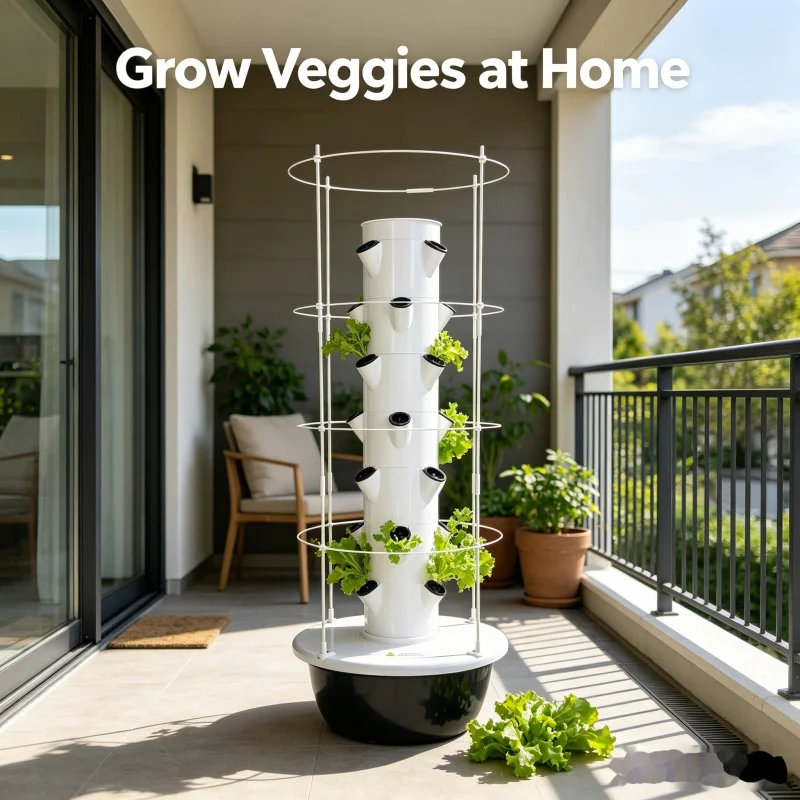 Slim verticaal hydroponisch to - Smart Garden System recensie en prijs