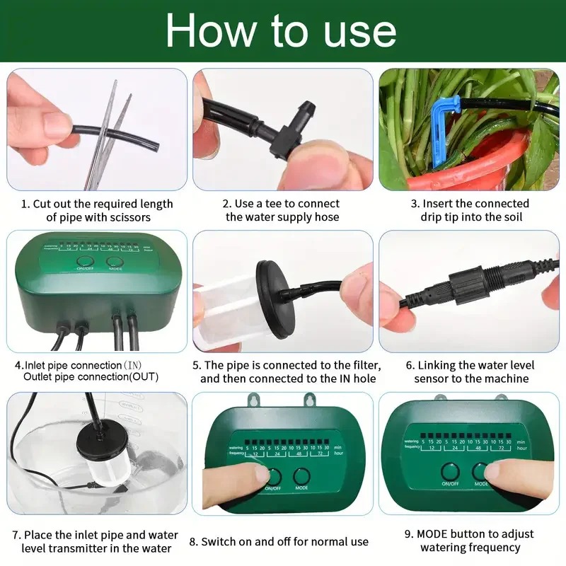 Solar Intelligente Irrigatie K - Smart Garden Water recensie en prijs