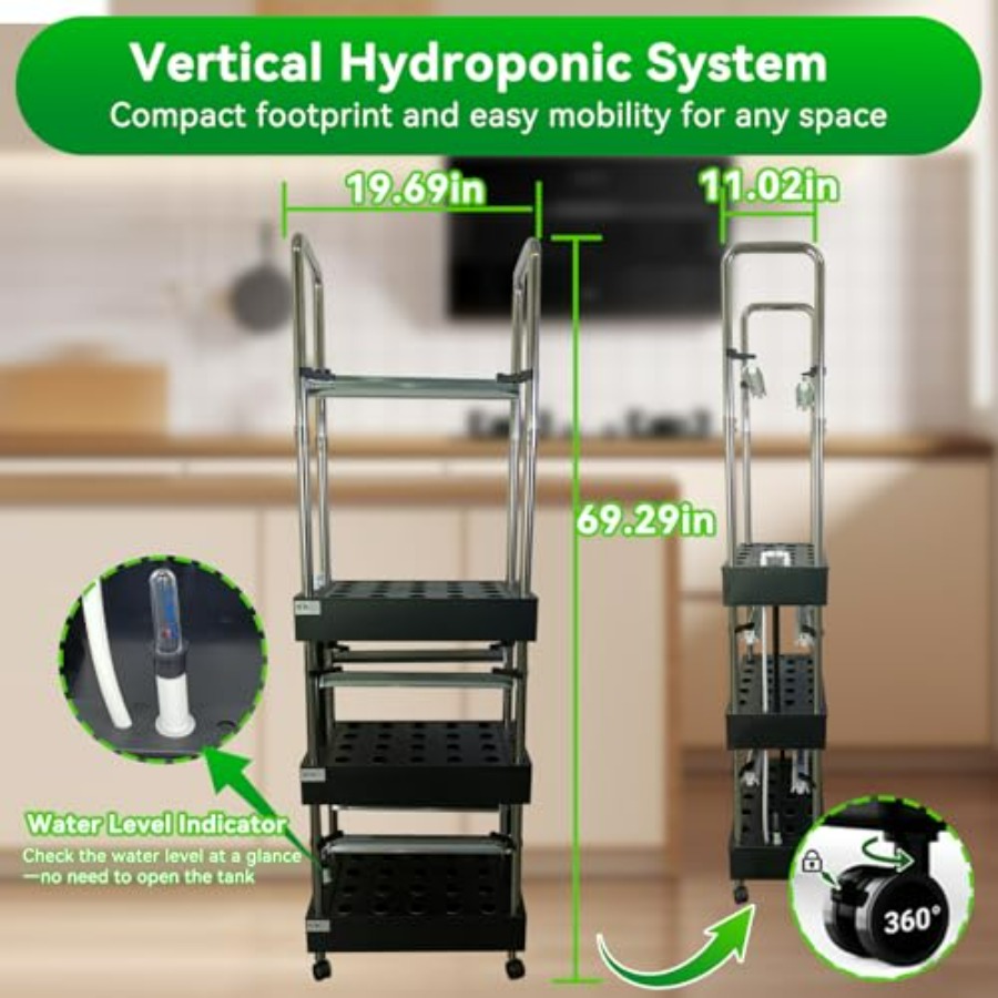 Indoor hydroponisch kweeksyste - Smart Garden System recensie en prijs