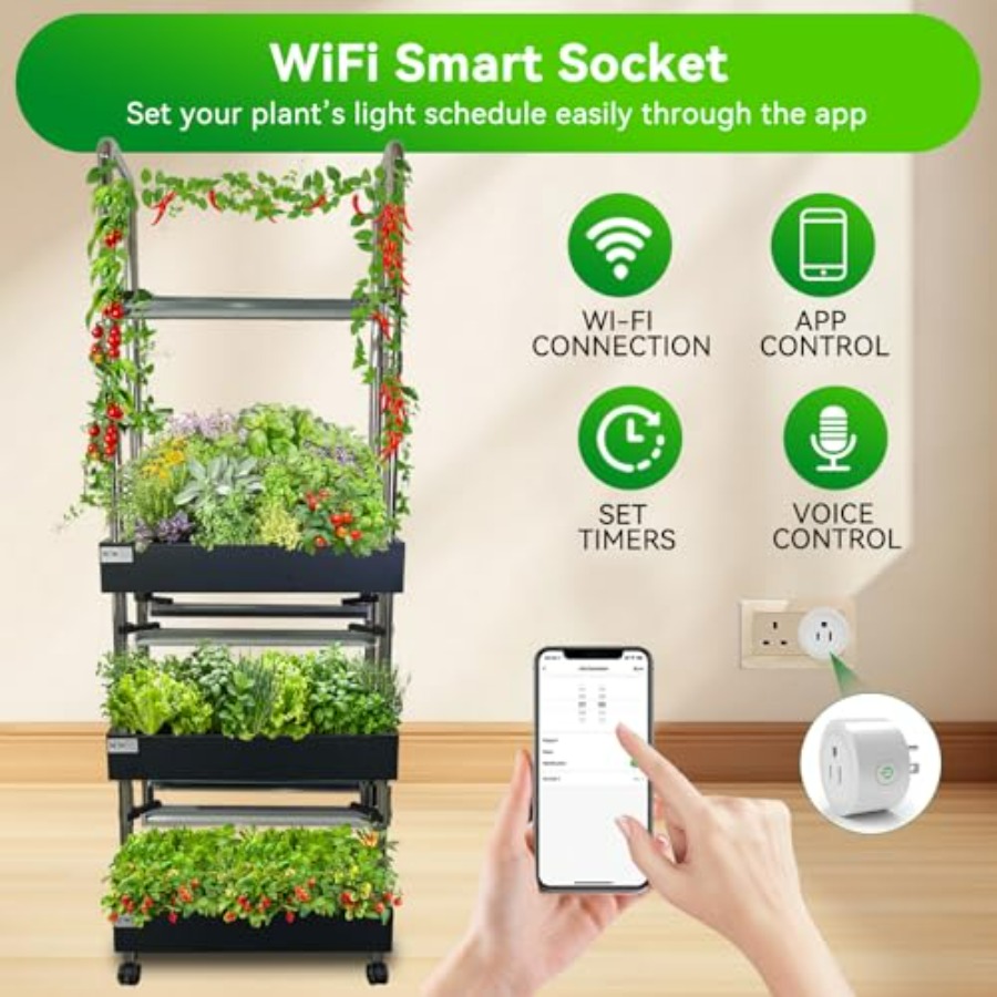 Indoor hydroponisch kweeksyste - Smart Garden System recensie en prijs