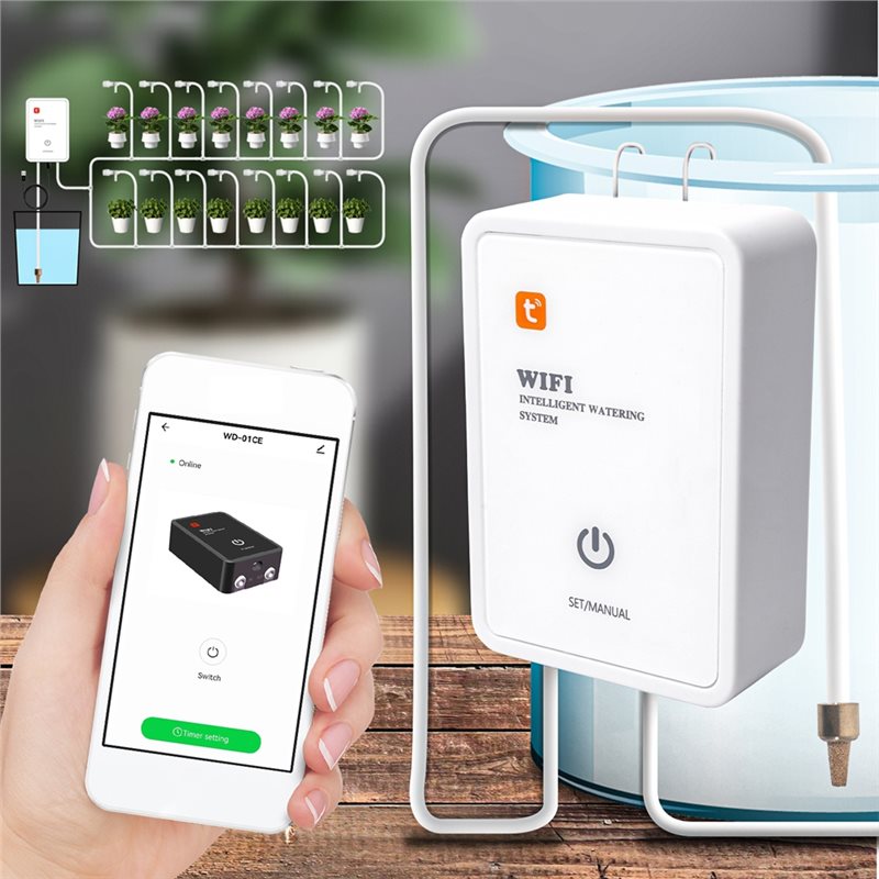 ABMR-Tuya Smart Wifi Tuinbespr - Smart Garden System recensie en prijs