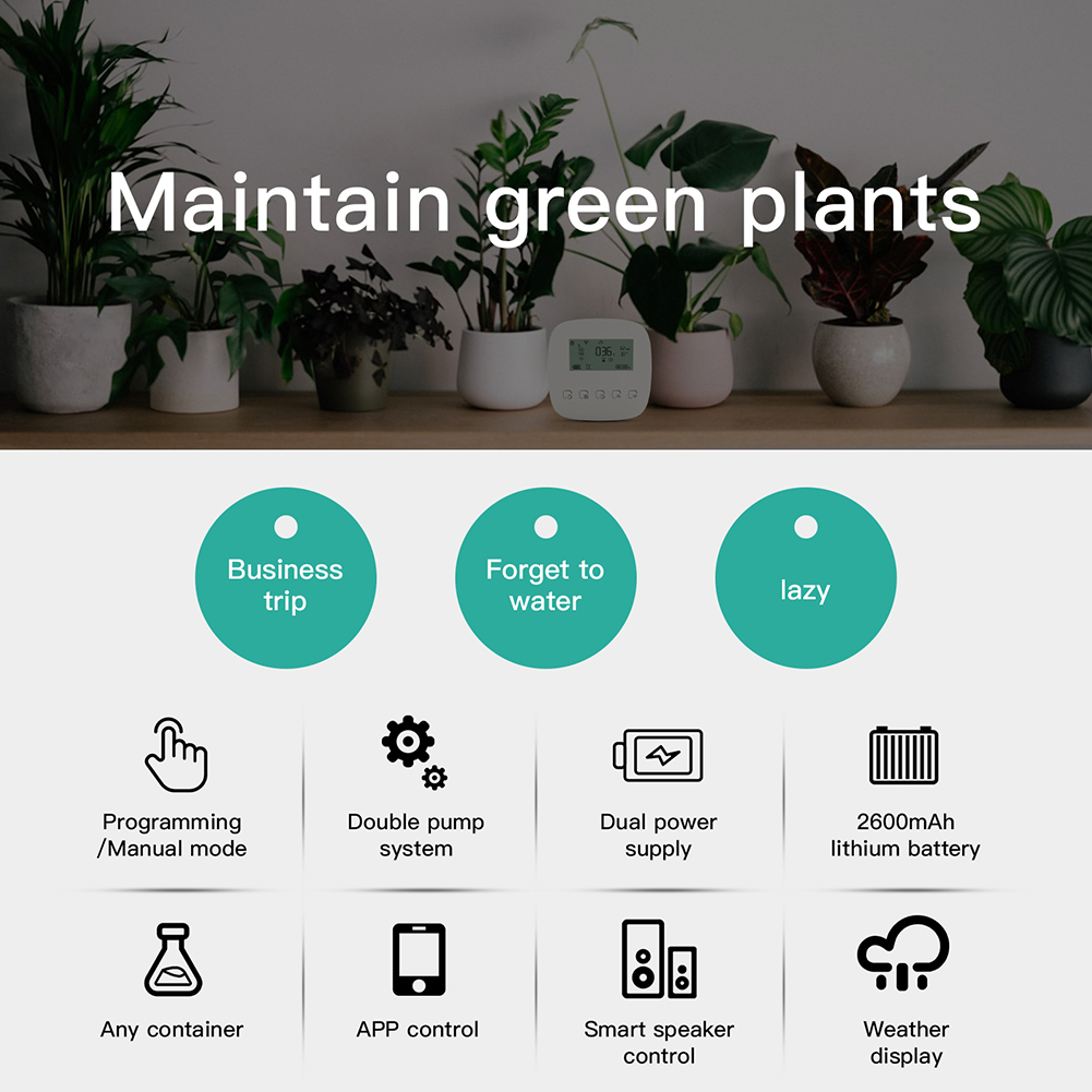 WiFi Tuya Smart Watering Machi - Smart Garden System recensie en prijs